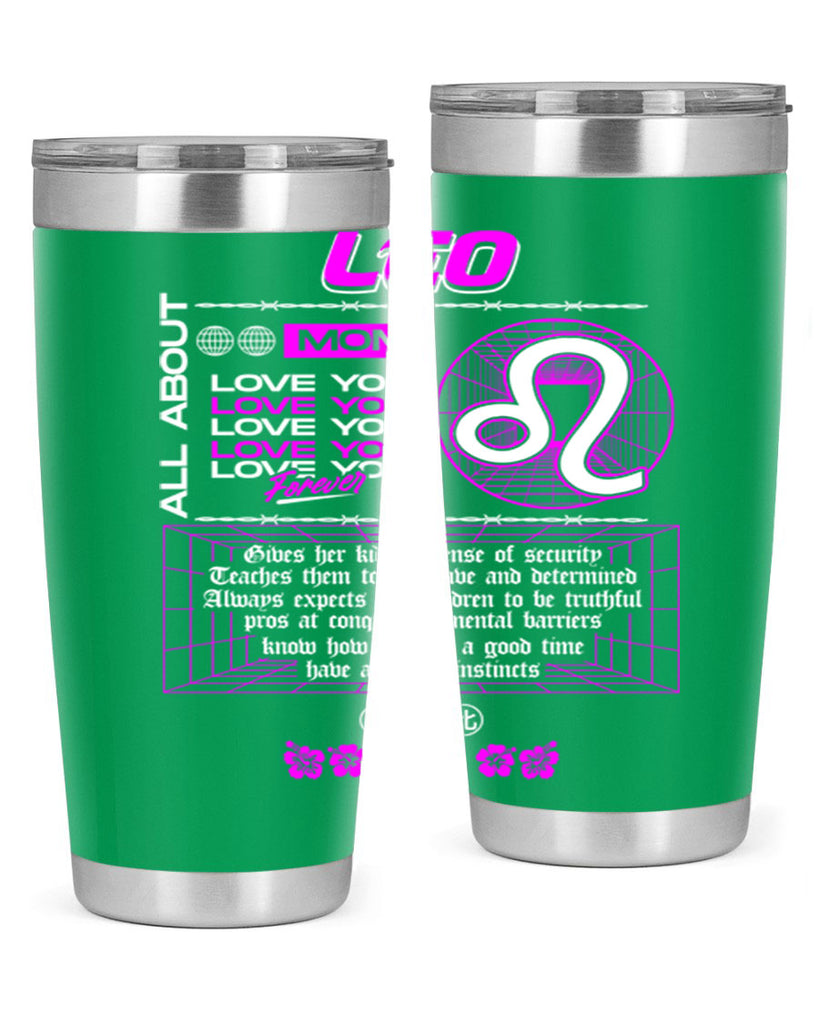 leo 308#- zodiac- Tumbler