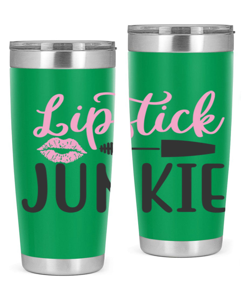 lipstick junkie Style 154#- make up- Tumbler