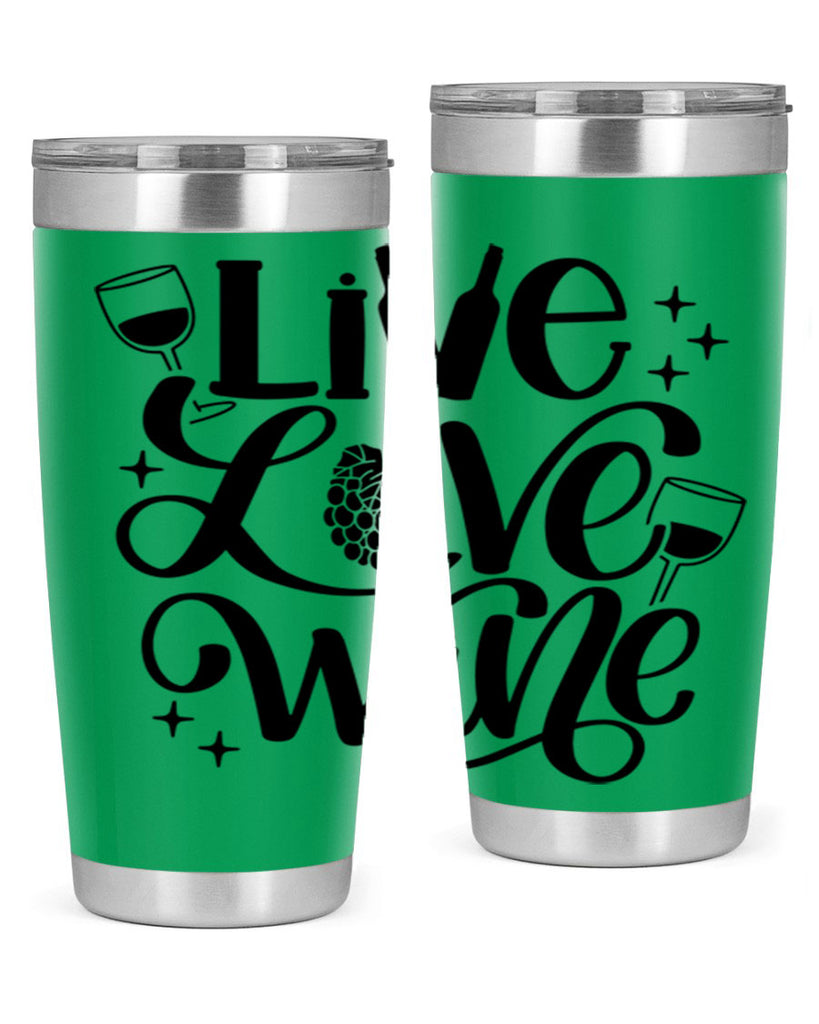 live love wine 43#- wine- Tumbler