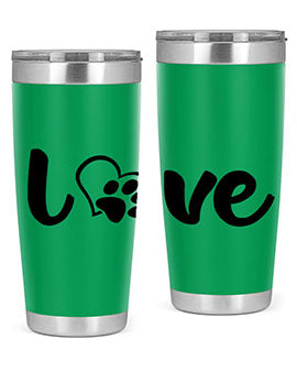 love Style 71#- dog- Tumbler