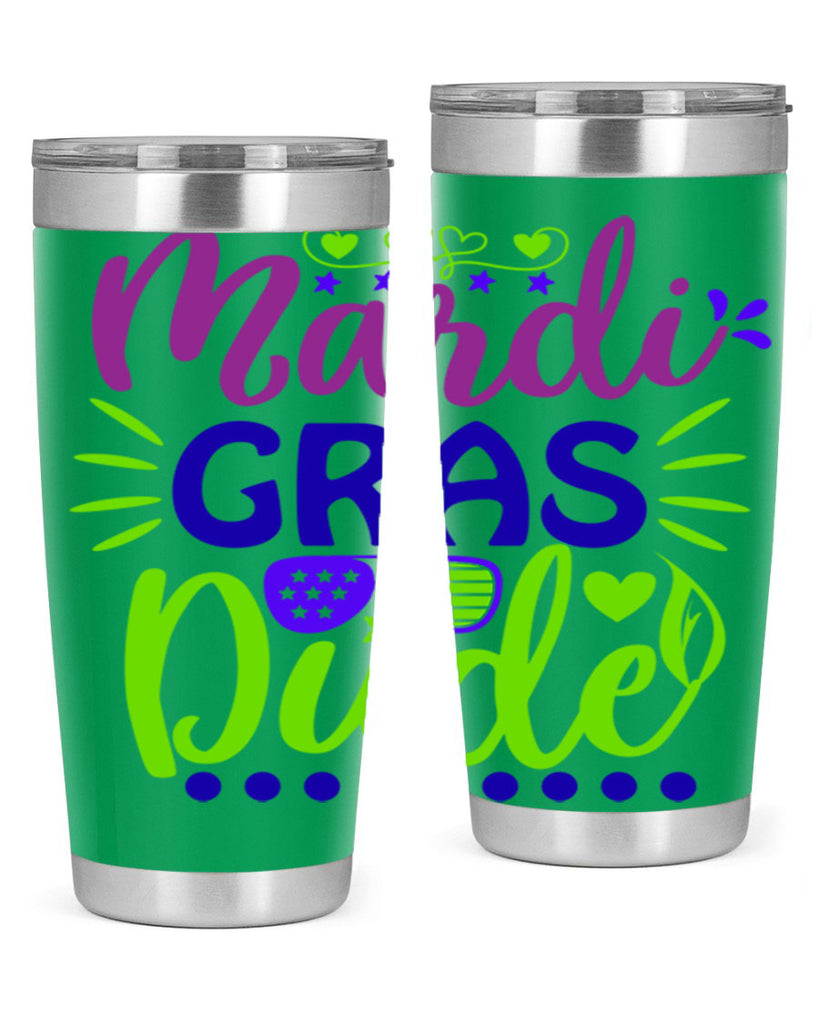 mardi gras dude 9#- mardi gras- Tumbler