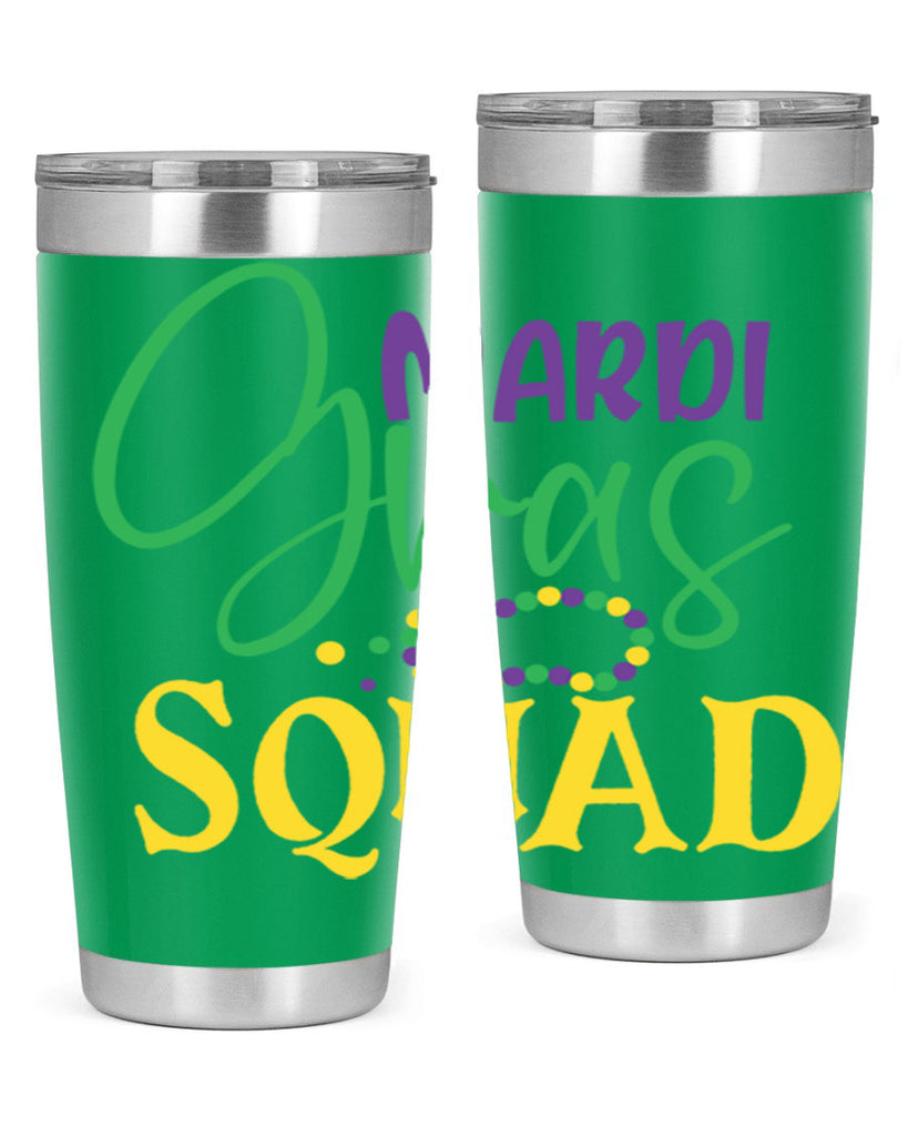 mardi gras squad 78#- mardi gras- Tumbler