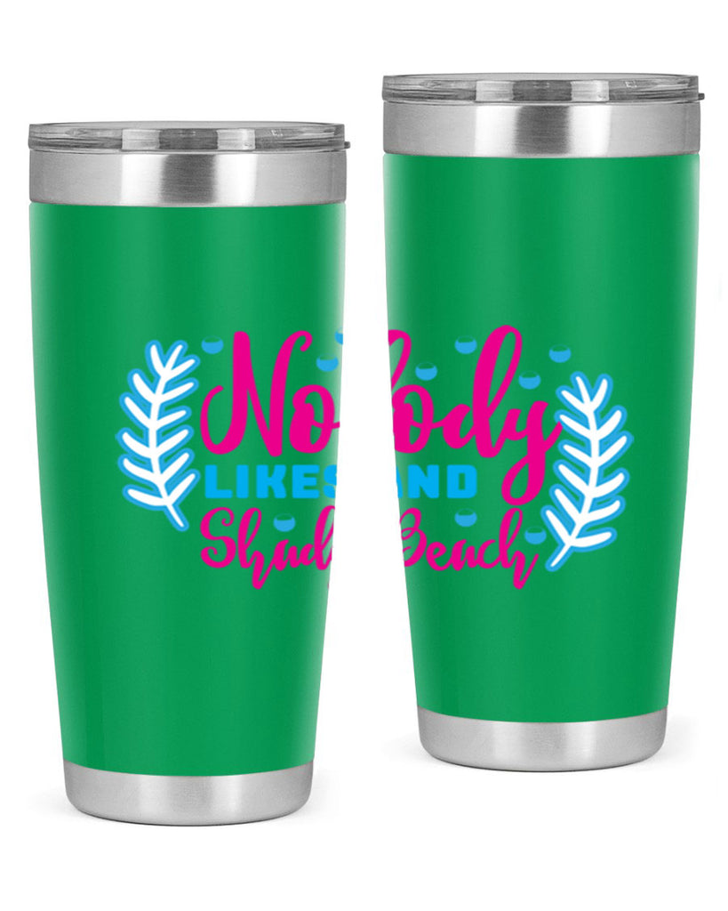 nobody likes and shady beach 520#- mermaid- Tumbler