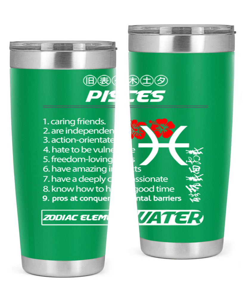 pisces 356#- zodiac- Tumbler