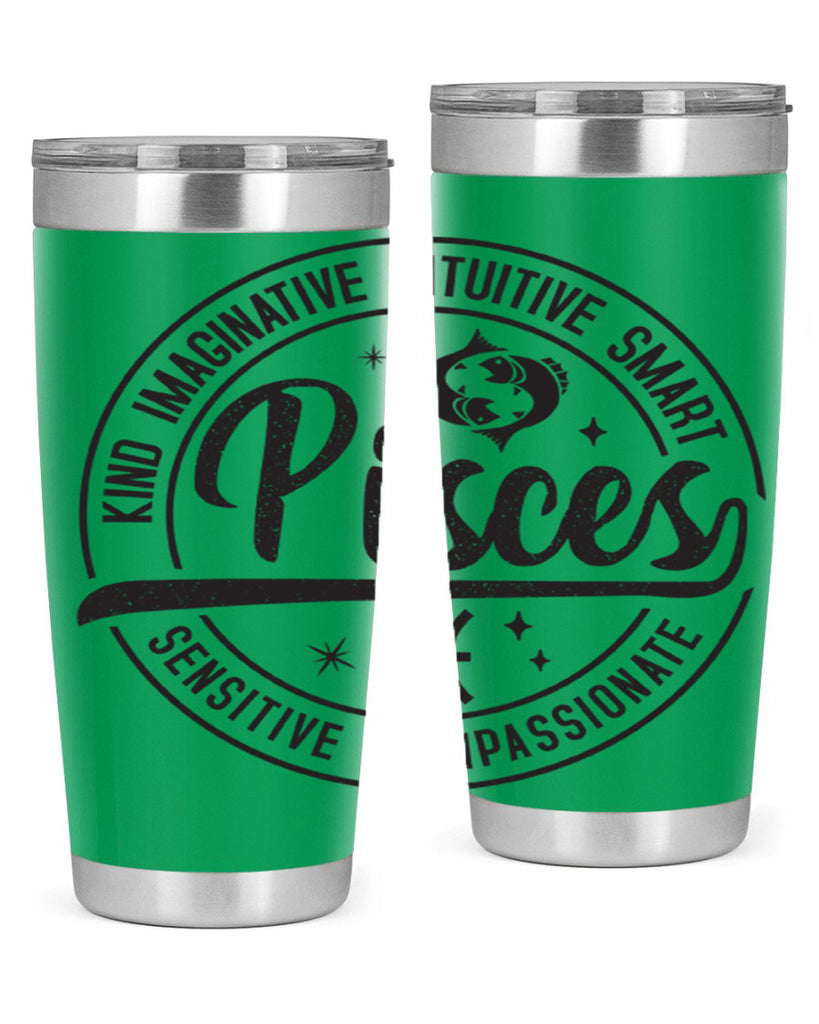 pisces 373#- zodiac- Tumbler