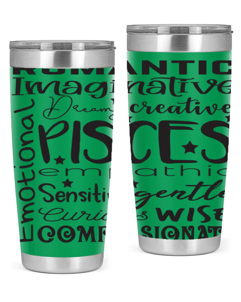 pisces 570#- zodiac- Tumbler