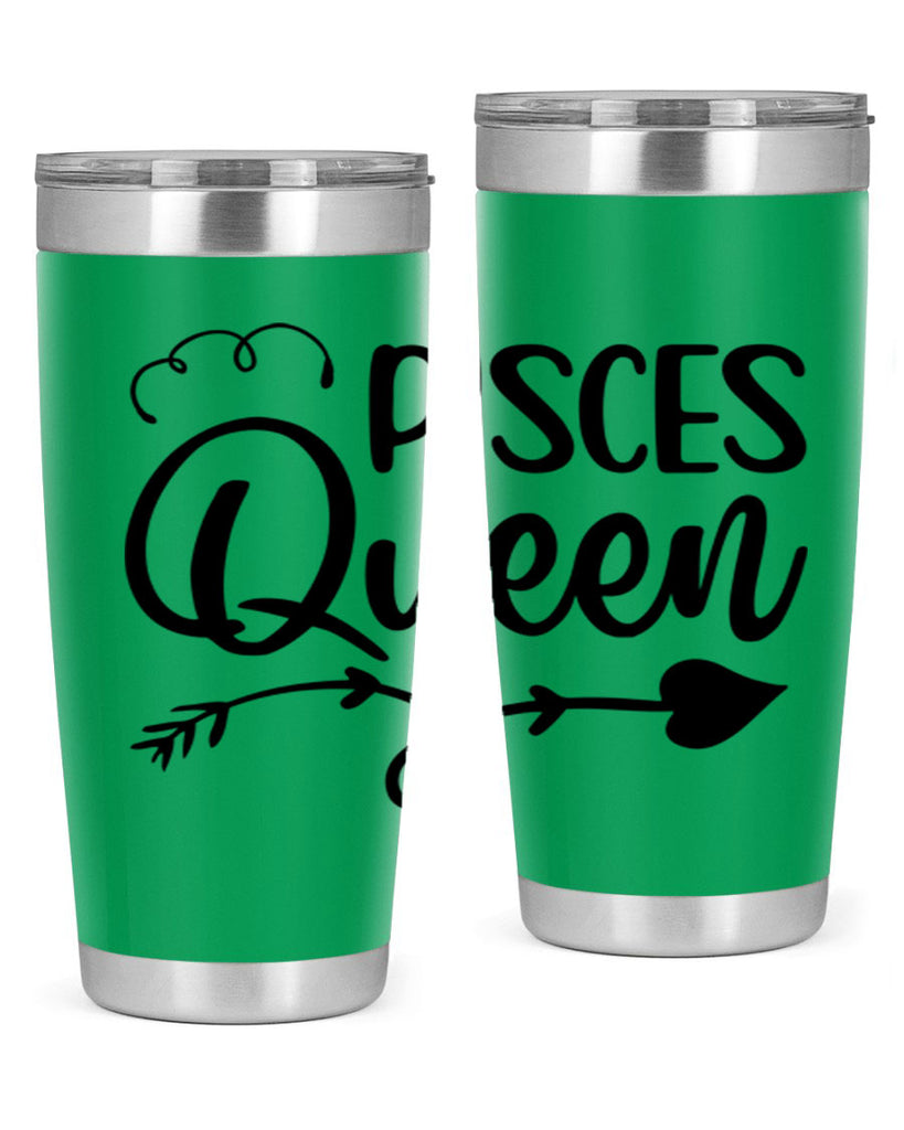 pisces queen 379#- zodiac- Tumbler