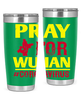 pray for wuhan coronavirus Style 27#- corona virus- Tumbler