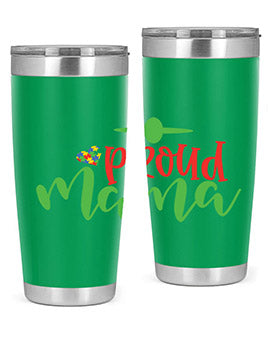 proud mama Style 38#- autism- Tumbler