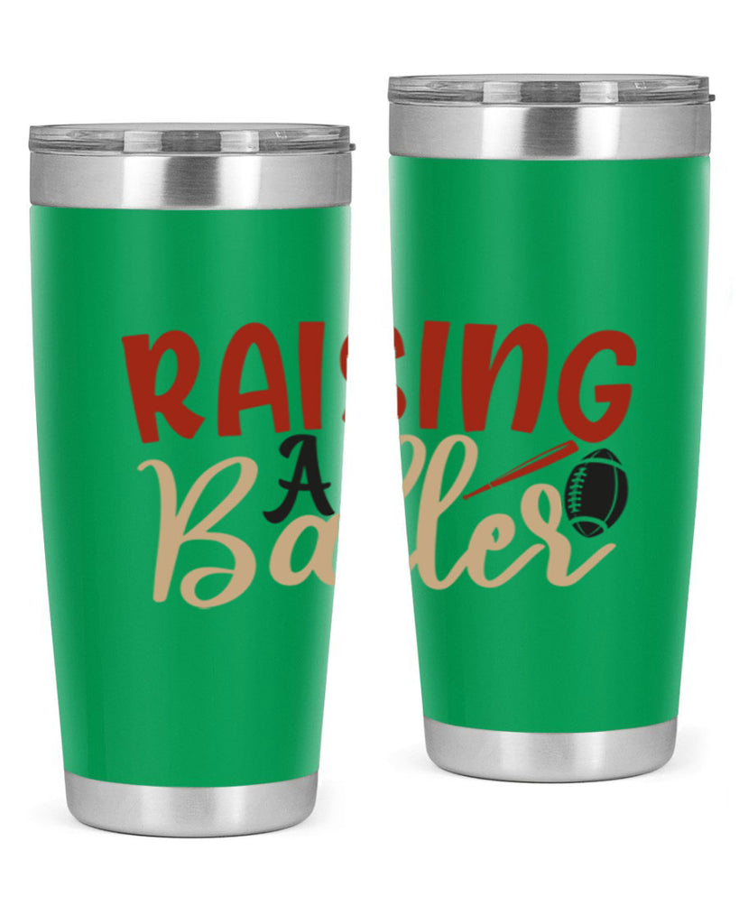 raising a baller 2278#- softball- Tumbler