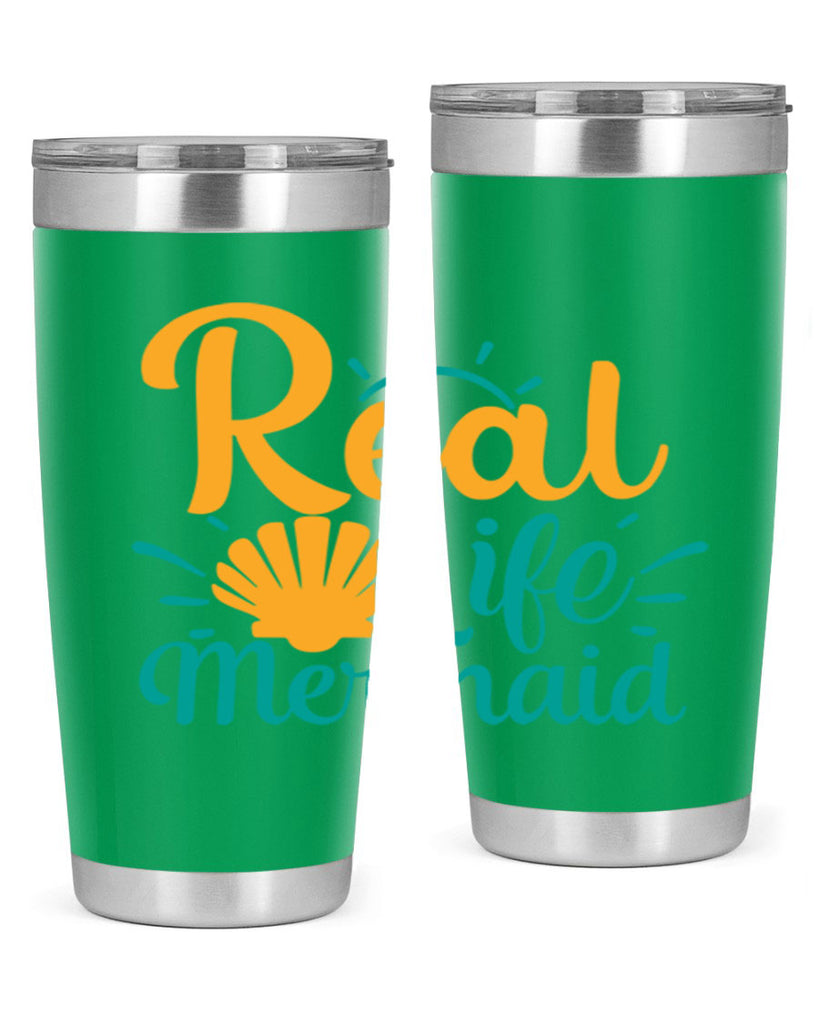 real life mermaid Style 79#- summer- Tumbler