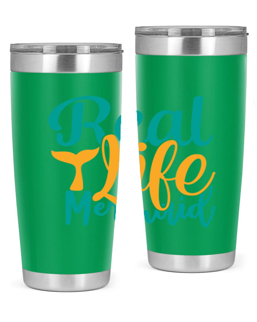 real life mermaid Style 80#- summer- Tumbler