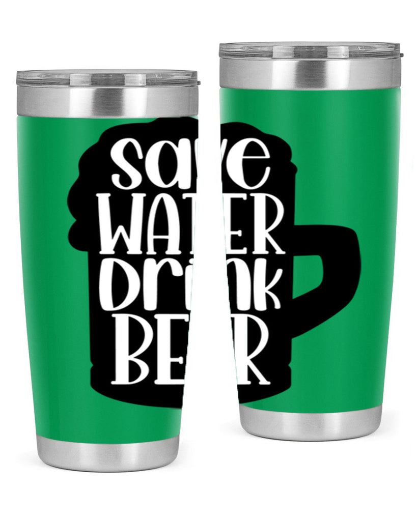 save water drink beer 23#- beer- Tumbler