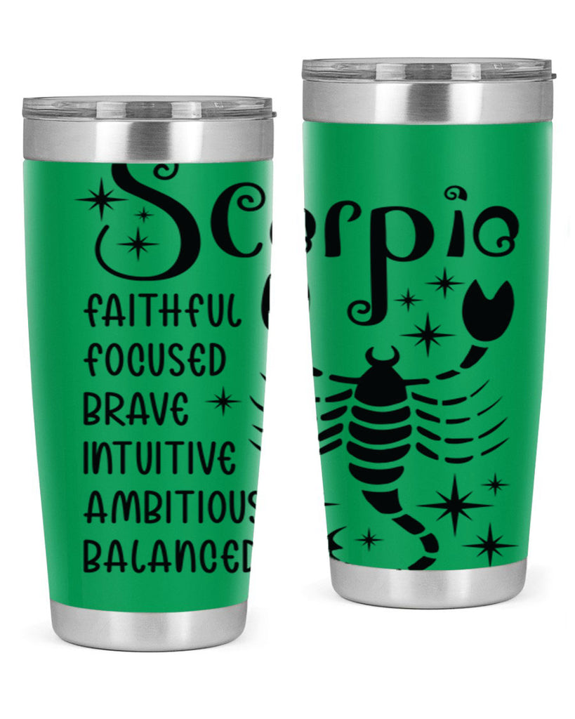 scorpio 431#- zodiac- Tumbler