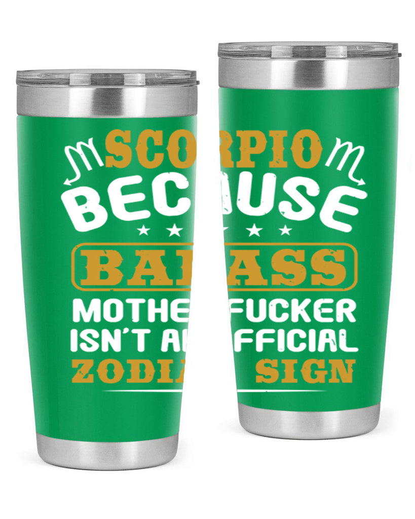scorpio 432#- zodiac- Tumbler