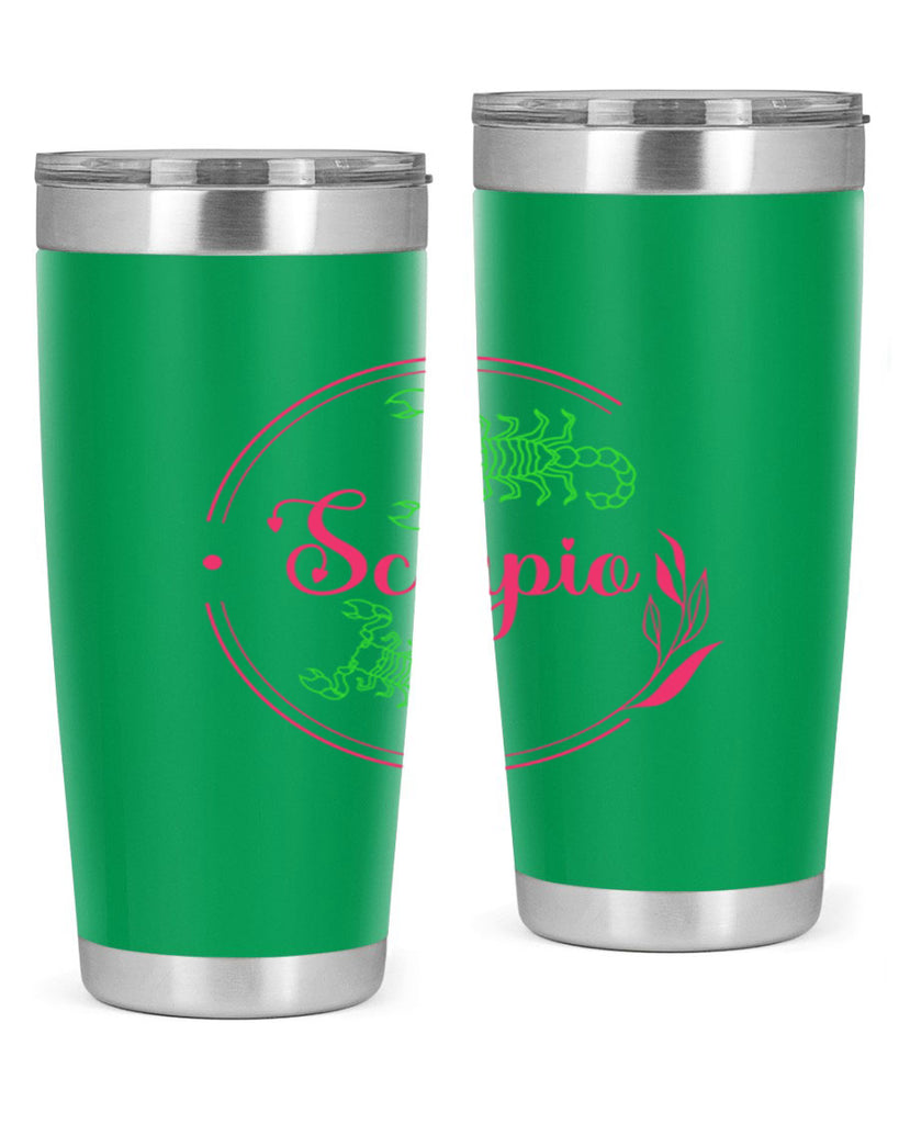 scorpio 437#- zodiac- Tumbler