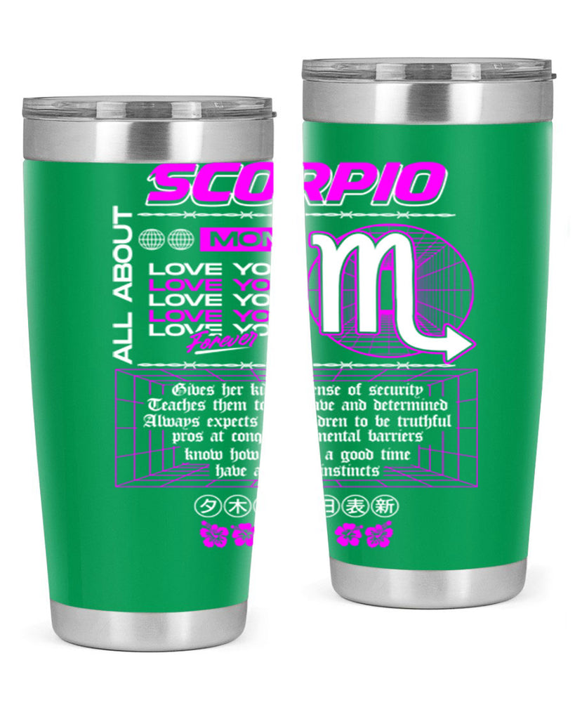 scorpio 457#- zodiac- Tumbler