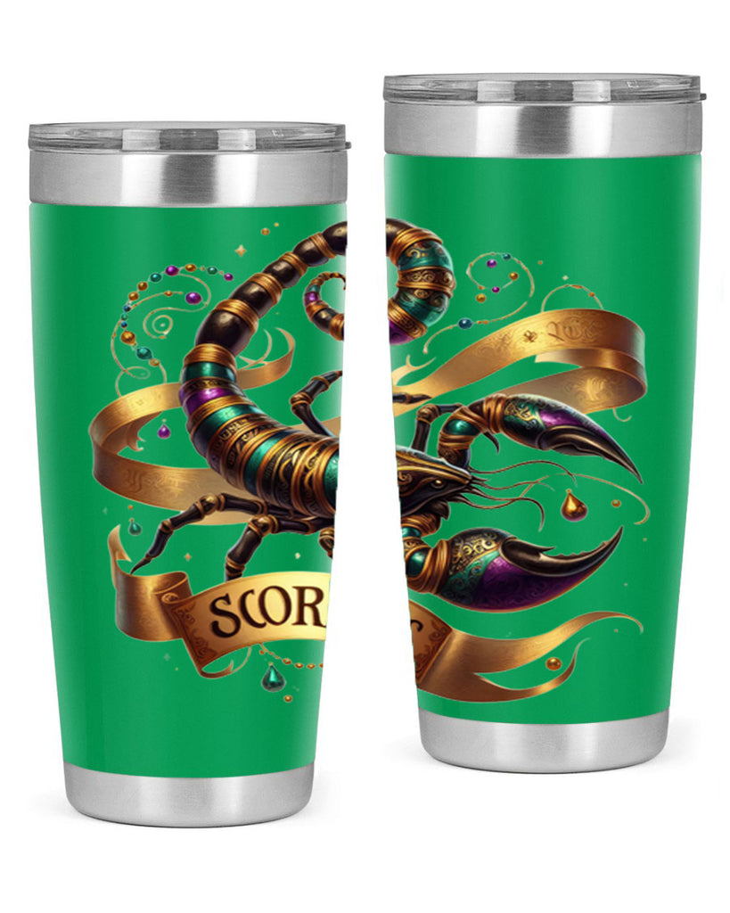 scorpio 459#- zodiac- Tumbler