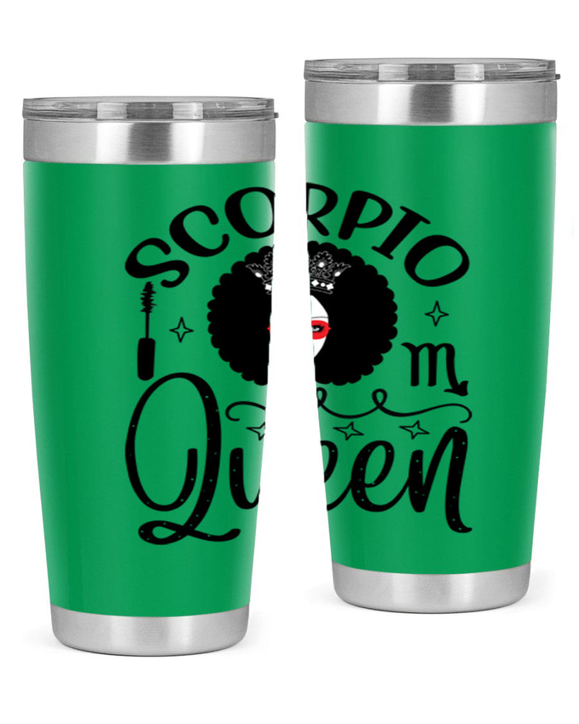 scorpio queen 448#- zodiac- Tumbler