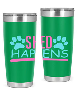 shed happens Style 64#- dog- Tumbler