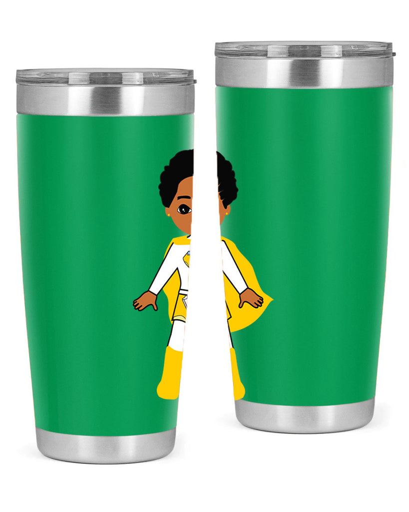 super kid 10#- black men - boys- tumbler