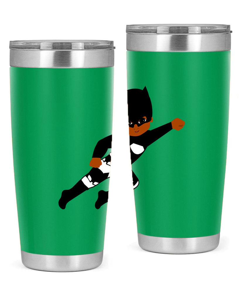 super kid 13#- black men - boys- tumbler