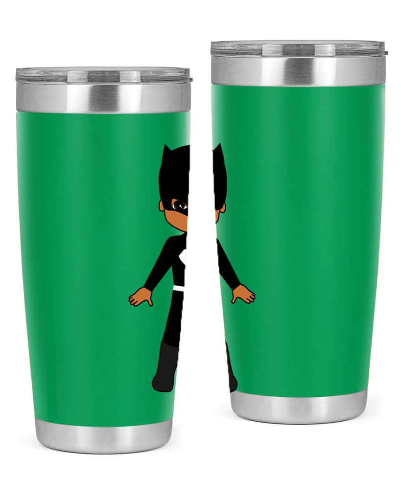 super kid 8#- black men - boys- tumbler