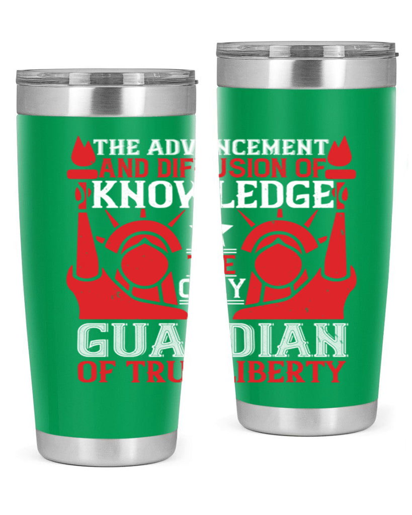 the advencement and diffusion of knowledge Style 190#- Fourt Of July- Tumbler