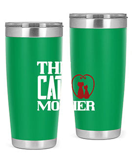 the cat mother Style 117#- cat- Tumbler