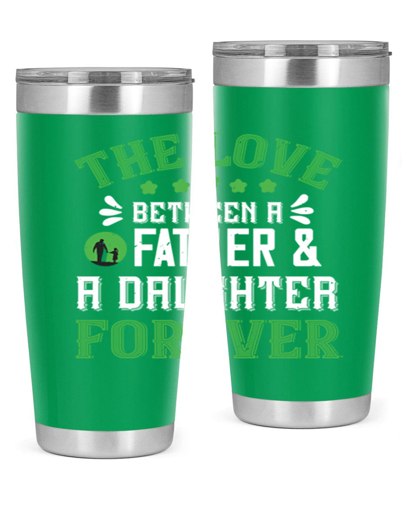 the love between father adoughter 5#- grandpa - papa- Tumbler