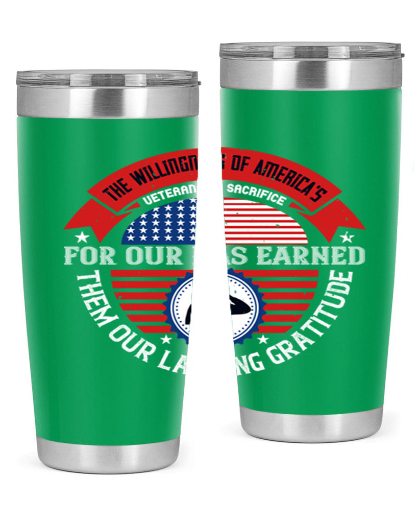 the willingness of americas 88#- Veterns Day- Tumbler