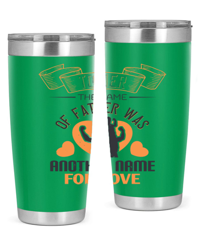 to her the name of father 144#- fathers day- Tumbler