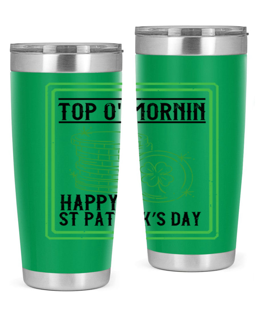 top o mornin happy st patrick’s day Style 8#- St Patricks Day- Tumbler