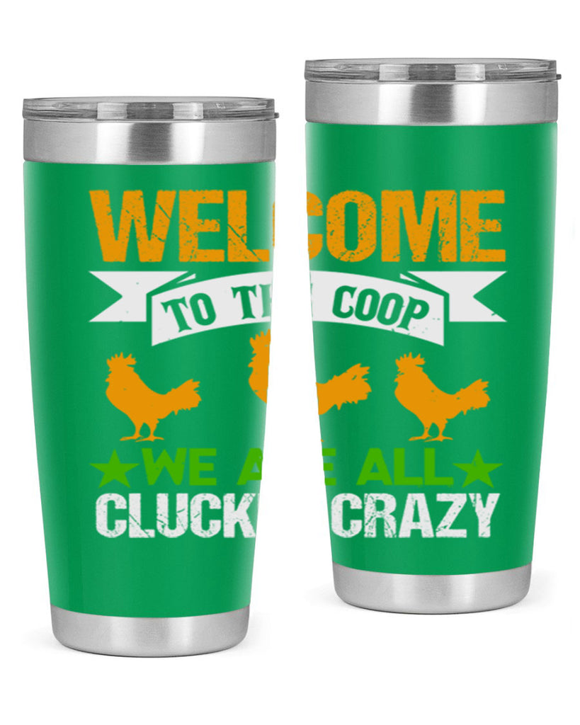 welcome to the coop 29#- farming and gardening- Tumbler