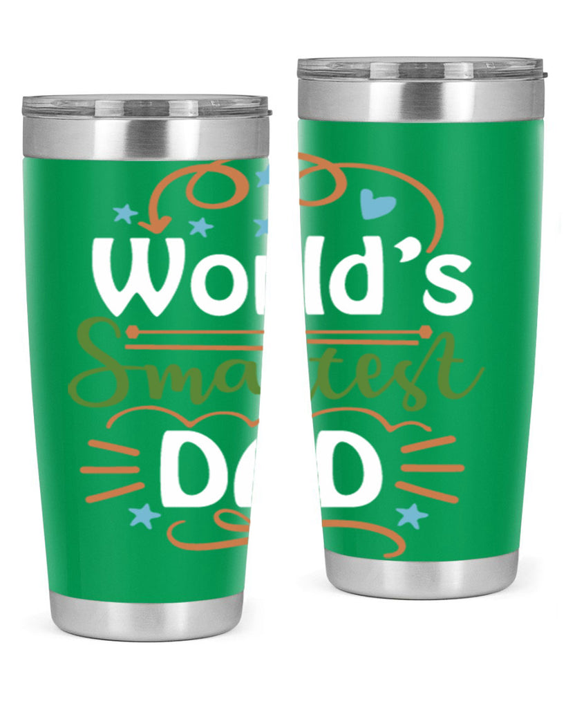 world’s smartest dad 2#- fathers day- Tumbler