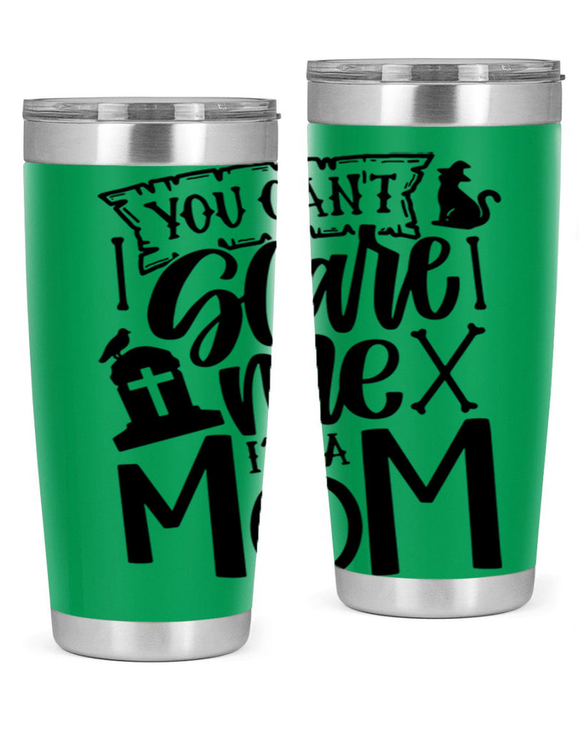 you cant scare me im a mom 1#- halloween- Tumbler