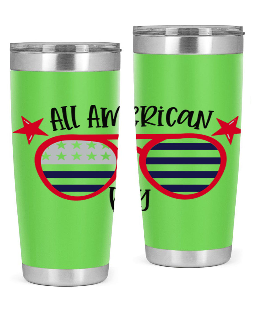 All American Boy Style 141#- Fourt Of July- Tumbler
