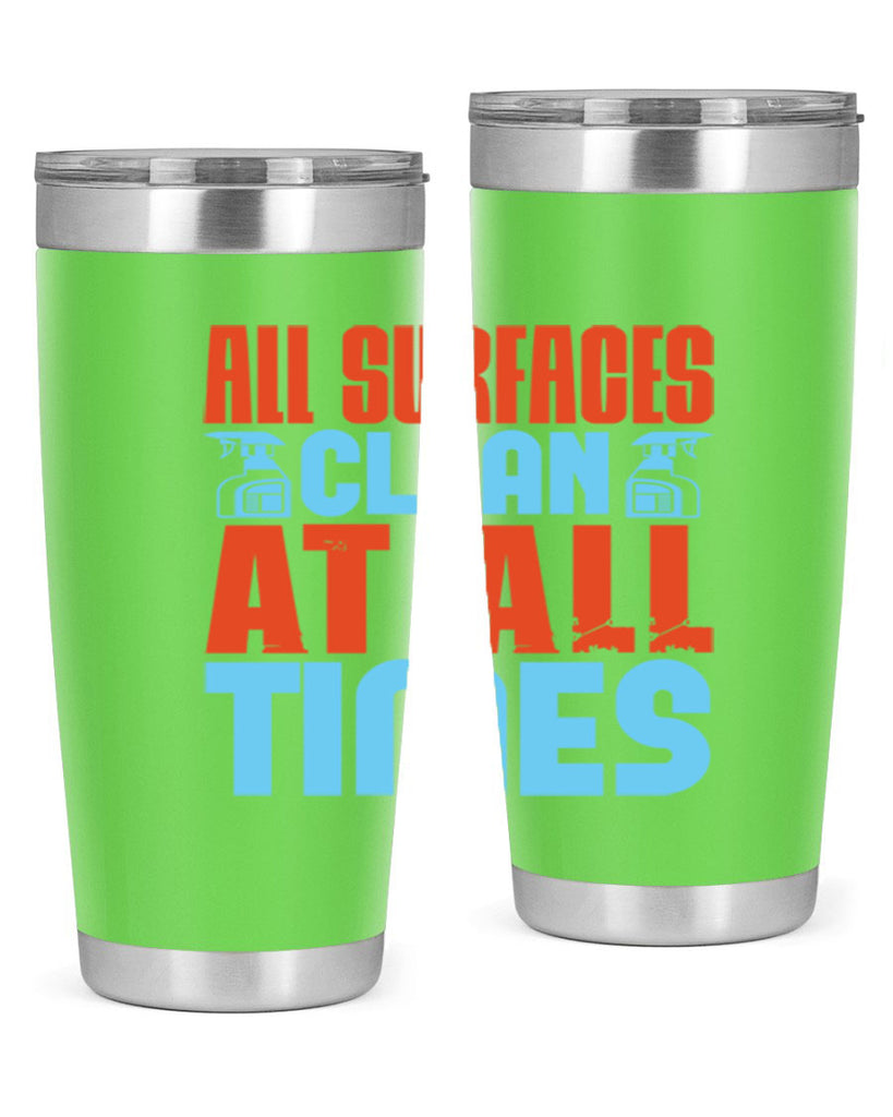 All surfaces clean at all times Style 2#- cleaner- tumbler