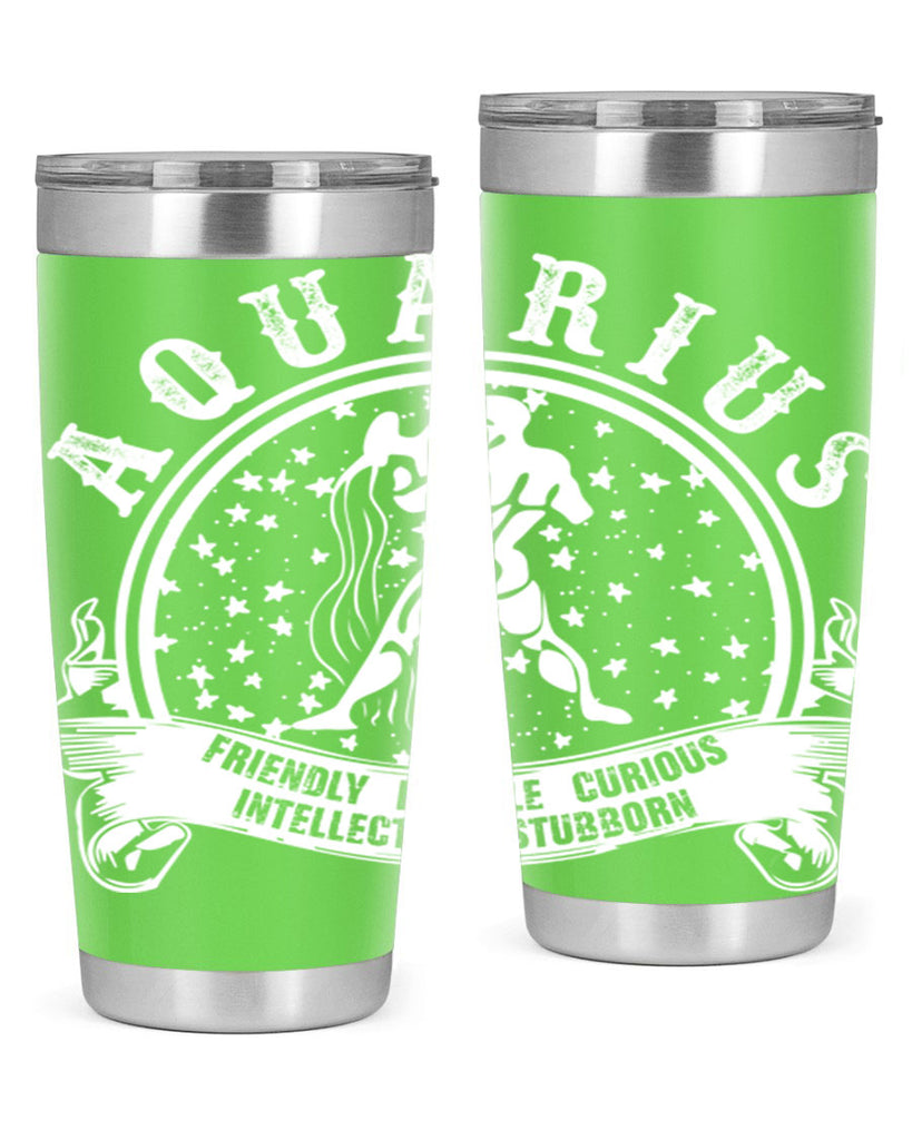 Aquarius 43#- zodiac- Tumbler