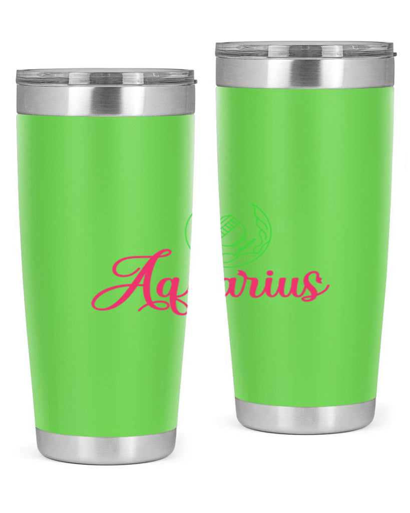 Aquarius 70#- zodiac- Tumbler