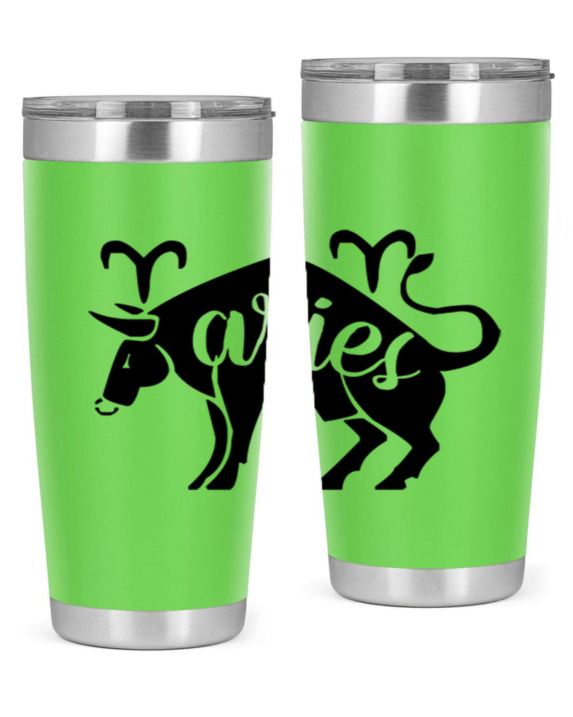 Aries 104#- zodiac- Tumbler