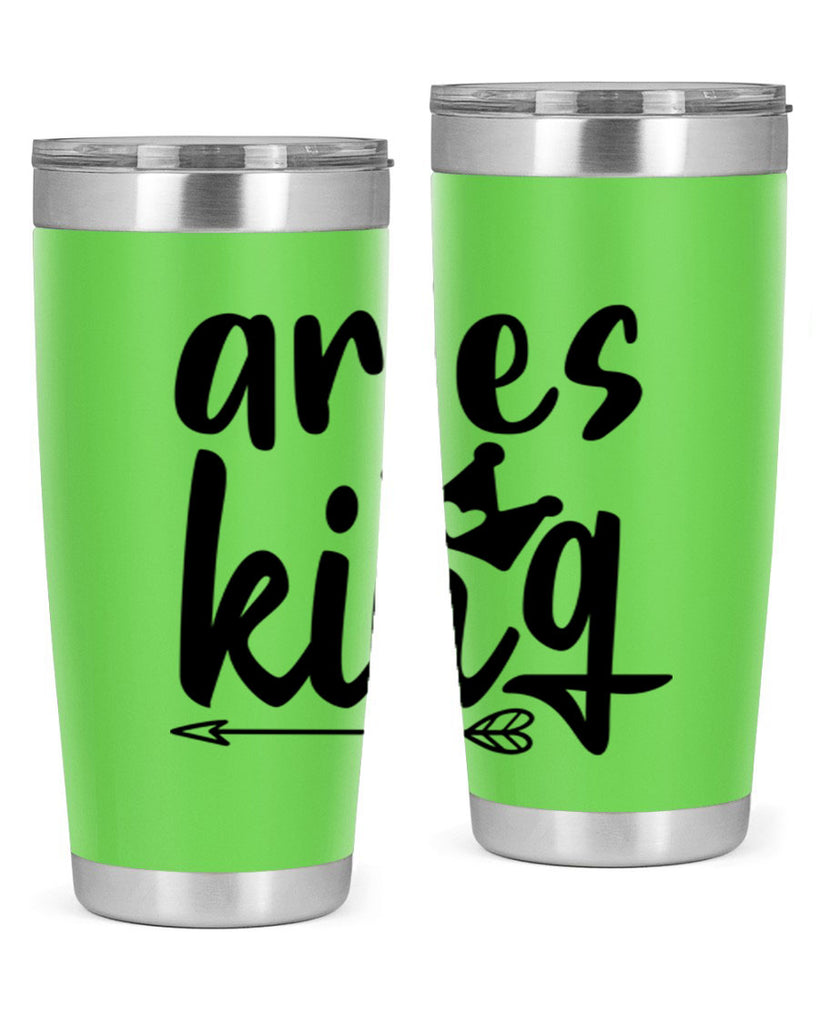 Aries king 108#- zodiac- Tumbler