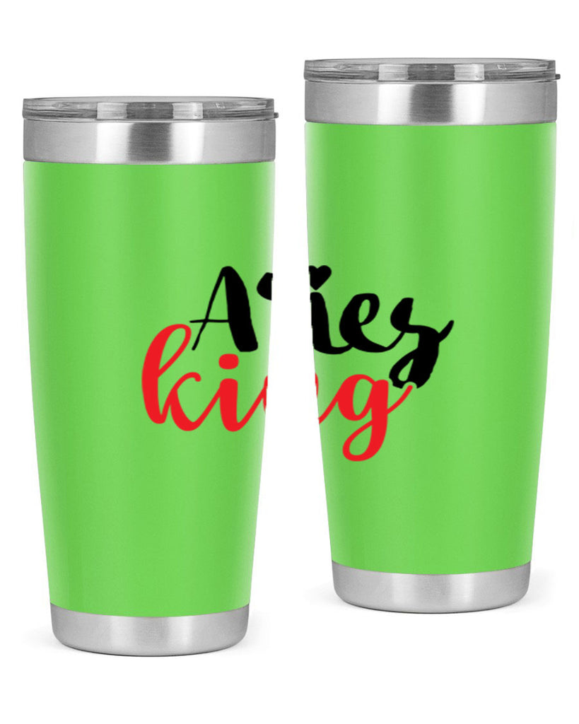 Aries king 96#- zodiac- Tumbler