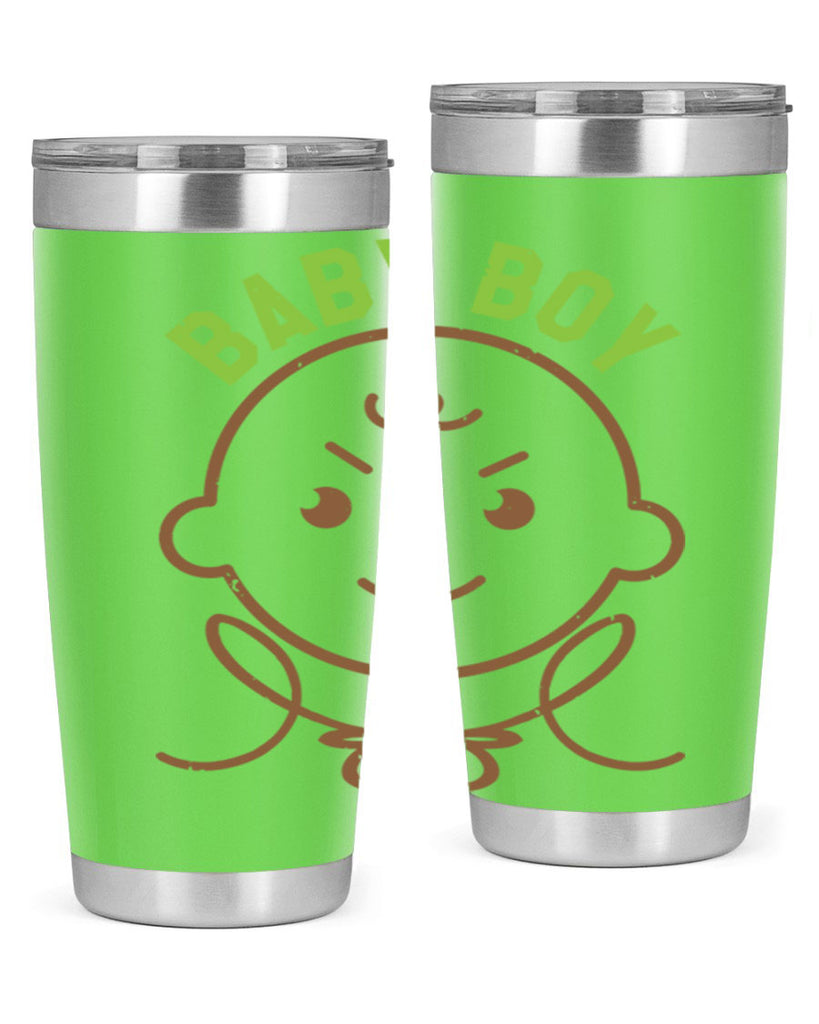 Baby Boy Style 4#- baby shower- tumbler