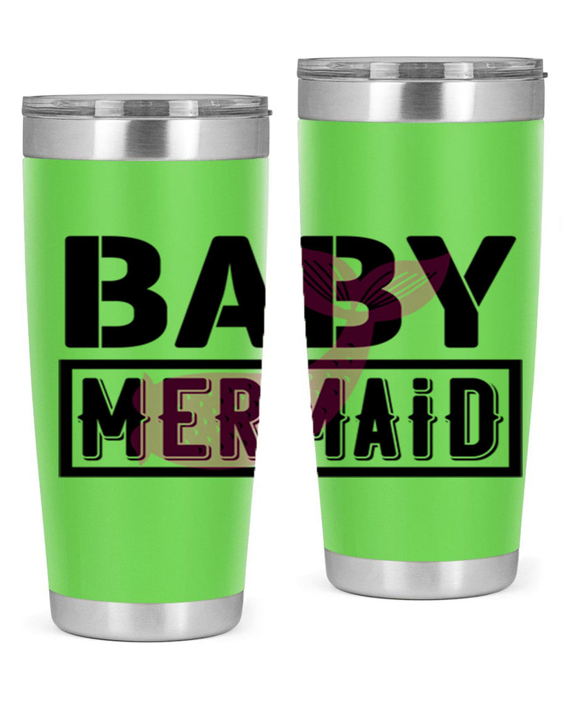 Baby mermaid 29#- mermaid- Tumbler