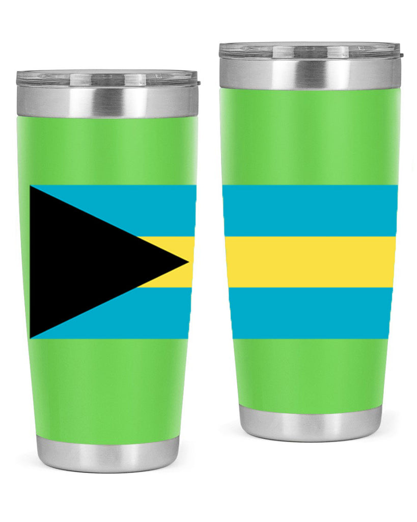 Bahamas 186#- world flags- Tumbler