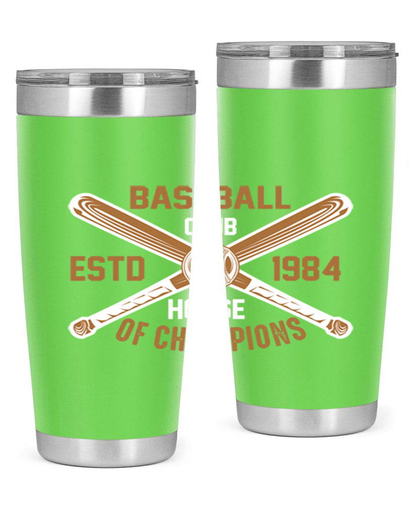 Baseball 1443#- baseball- Tumbler