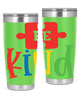 Be Kind Style 9#- autism- Tumbler