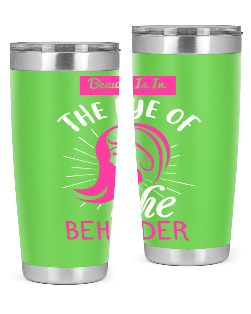 Beauty is in the eye of the beholder Style 169#- make up- Tumbler