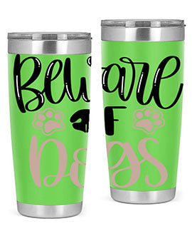 Beware Of Dogs Style 33#- dog- Tumbler